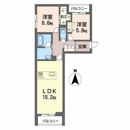 シャーメゾンキャメリアの物件間取画像